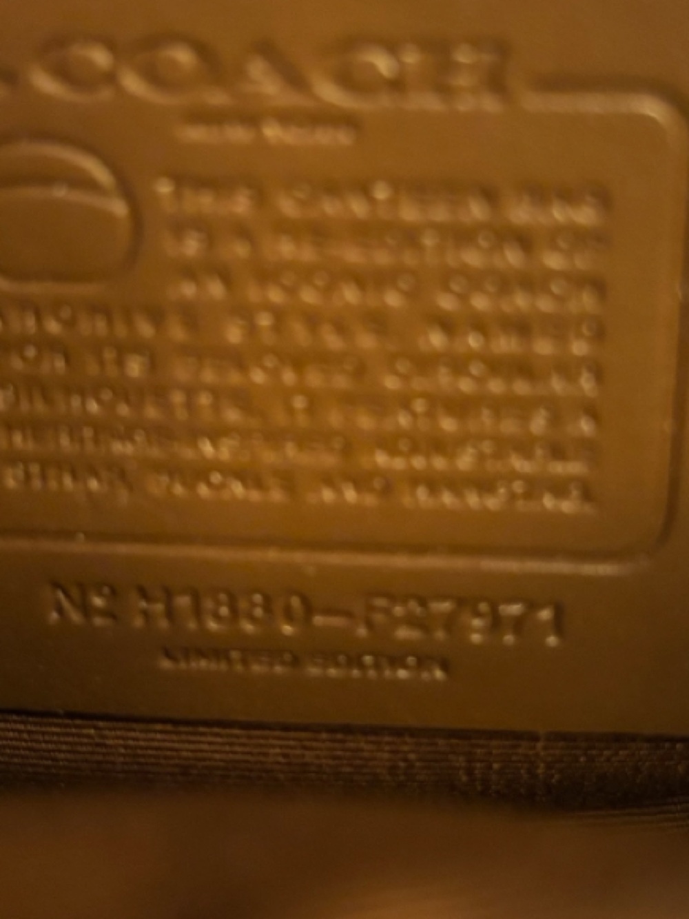 Coach Archive Re-Edition Canteen Crossbody F27971 - Picture 5 of 9
